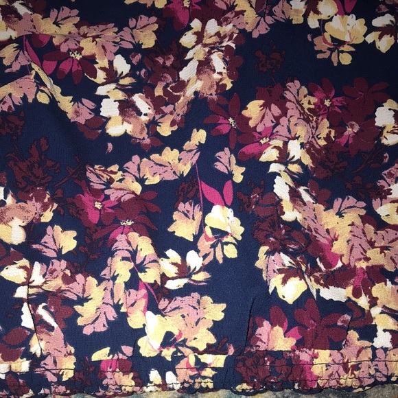 JustFab Spring Floral Dress in 3X - Picture 10 of 10